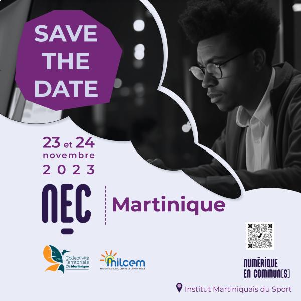 Save the date NEC MARTINIQUE
